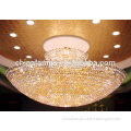 hot sale new product,semi-circular low profile small fancy hotel guestroom crystal celling light